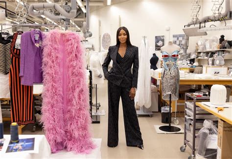 naomi campbell versace community service|Naomi Campbell, V&A review: A gorgeous celebration of a British .